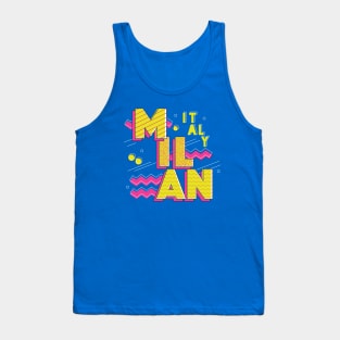 Retro 90s Milan, Italy Tank Top